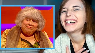 Reacting to MORE MIRIAM MARGOLYES On The Graham Norton Show [upl. by Buckden]