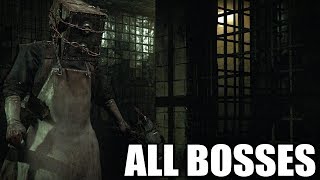 The Evil Within  All Bosses With Cutscenes HD 1080p60 PC [upl. by Eiuqram907]