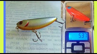 волкер  ZipBaits ZBL Crazy Bee Fakie Dog cb 50  Копия воблера Алиэкспресс [upl. by Dodwell]