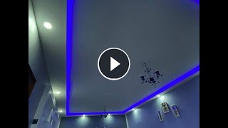 ديكور بلاكوبلاطر  Faux Plafond simple avec cusson en placoplatre V1 BA13 [upl. by Jacquette]