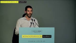 Work From Greece Summit Chania  Opening Speech [upl. by Ylrrad4]