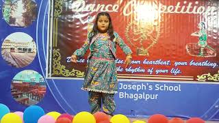 RAVYA UKG E St Josephs school KG section Dance competition 2024 [upl. by Sandberg]