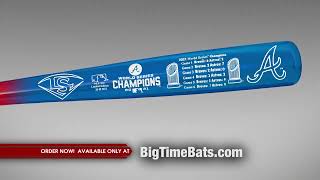 Braves 2021 World Series Champions EXTREMUM Two Tone Bat [upl. by Nette]