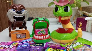 🔴 LIVE PLAYTIME ASMR TOY BAD DOG MONSTER CROCODILE AND HUNGRY RATTLESNAKE SATISFYING [upl. by Shorter]