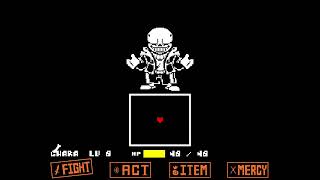 Updated Disbelief Sans Intro [upl. by Allemahs]