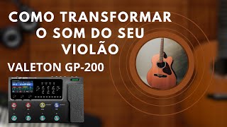 VALETON GP200 NO VOLÃO [upl. by Grodin]