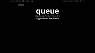 Video Word Of The Day  Queue [upl. by Toffic]