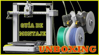 Unboxing y guía de montaje BAMBULAB A1 COMBO [upl. by Dlareme691]