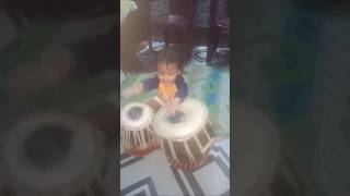 Royal👑 Sheriaa👑 😍🖖 Playing with Tabla 😎🤟 [upl. by Eenad58]