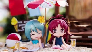 DIY  Miniature Beach Umbrella Tutorial for Nendoroid Dolls amp Action Figures [upl. by Leasi43]