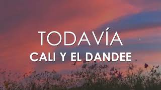 Cali Y El Dandee  Todavía Letra [upl. by Olney]