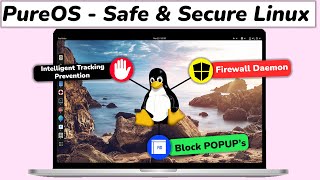 PureOS  Best PRIVACY amp SECURITY Linux Distro 2021 [upl. by Cariotta]