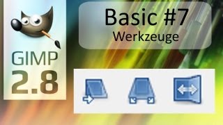 GIMP 28  Tutorial  Basics 7  Scheren  Perspektive  Spiegeln  Deutsch  HD [upl. by Llener]