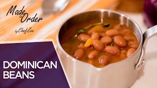 Easy Dominican Beans  Habichuelas Guisadas Dominicana  Made to Order  Chef Zee Cooks [upl. by Sidra]