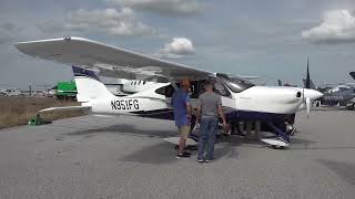 20230121 US Aircraft EXPO Part06  TECNAM P2010 MK II N951FG [upl. by Letniuq]