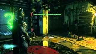 Batman Arkham Knight Riddlers Puzzle  Reflection Puzzle In The Orphanage [upl. by Kealey]