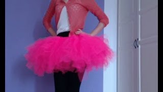 How to DIY Tutu ohne Nähen  without sewing  sooohhalt [upl. by Nabalas746]