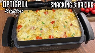 Überbackene Tortellini im Tefal OptiGrill Backschale [upl. by Elocal44]