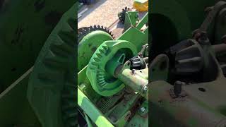 Reinstalling John Deere 24t or 224 Hay Baler Knotter back onto Baler PART 2 [upl. by Breed]