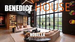 Inside a quotMODERN BARNHOUSEquot Benedict house by NobelLa  Interior tour  LUXURY MEGA MANSION [upl. by Goldfinch]