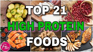 ✅ High Protein Foods  Protein Rich Foods For Weight Gain [upl. by Hannon]