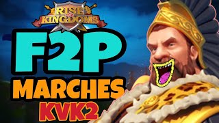 KvK2 Marches for F2P 👍 [upl. by Hedvig817]