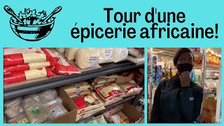 Tour dune épicerie africaine 😋 [upl. by Relluf382]