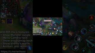 Map hack Wild Rift antiban for all server works on iosandroid wildrift leagueoflegends gaming [upl. by Tarsuss]