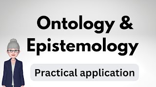 Ontology and Epistemology  simple overview for thesis [upl. by Htirehc]