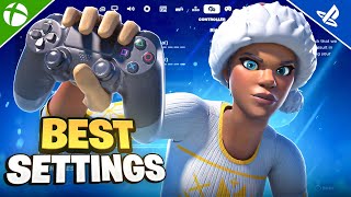 NEW BEST Controller SETTINGS  Sensitivity on PS4 Fortnite Tutorial [upl. by Conrade]