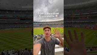 Top 5 Baseball Trickshots⚾️ baseball sports worldseries mlb trickshot [upl. by Rekrap]