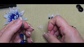 Shoe clip flower tutorial part 1 [upl. by Ahsitan]