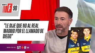 quotLE DIJE QUE NO AL REAL MADRID PARA JUGAR EN BOCA CON DIEGOquot Kily González DE PELÍCULA en espnf90 [upl. by Lleoj]