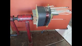 2000Watt 50V To 290V Manual Stabilizer Transformer Coil Winding Easy At Home YT 67 [upl. by Lucinda]