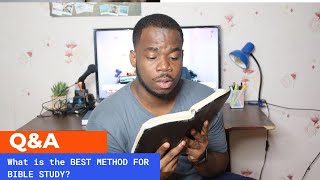 How to Study the Bible Find the best bible study method for You [upl. by Dorene928]