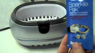 Sparkle Spa Ultrasonic Jewelry Cleaner [upl. by Yrrol]