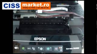 CISS pt Epson Stylus SX230 235 430 435 440 445  Instructiuni de instalare  wwwCISSmarketro [upl. by Yeliw884]