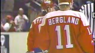 Capitals vs Rangers 1991 Patrick Division SemiFinal Game 2 1st Period [upl. by Ranger]