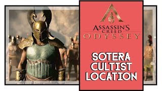 Assassins Creed Odyssey Sotera Cultist Location Eyes of the Kosmos Cultists [upl. by Kaila184]