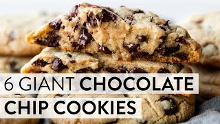 6 Giant Chocolate Chip Cookies  Sallys Baking Recipes [upl. by Ramey]