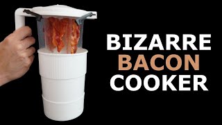 WowBacon Review Does this Bizarre Bacon Cooker Work [upl. by Ronoel579]