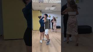 Caliente Dance Studio Singapore Bachata Social Dance demo Loco  Enrique Iglesias Romeo Santos [upl. by Mccahill]