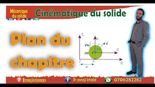 Cinématique du solide Plan du chapitre [upl. by Shaine]