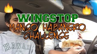 WINGSTOP MANGO HABANERO CHALLENGE [upl. by Hazel375]