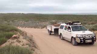 Station Stays WA Convoy leaving the Ningaloo Homestead in our Redtrack and Eureka campers [upl. by Aehsal]