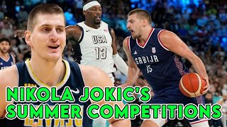 Nikola Jokics summer competitions and their impact on the NBA season  NBA Insider [upl. by Enilreug]