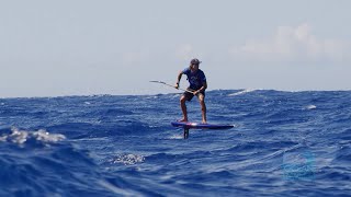 Molokai2Oahu Channel Crossing SUP Prone and Foil [upl. by Nels]