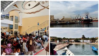 Liaison maritime DakarÎle de Gorée  Senegal 🇸🇳 [upl. by Marabel]