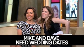 Anna Kendrick amp Aubrey Plaza Interview  Mike and Dave Need Wedding Dates [upl. by Dupaix]