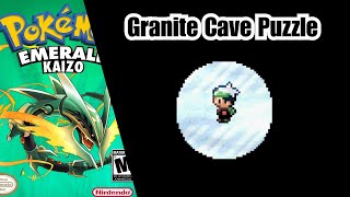 Granite Cave Puzzle Pokemon Emerald Kaizo [upl. by Anev428]